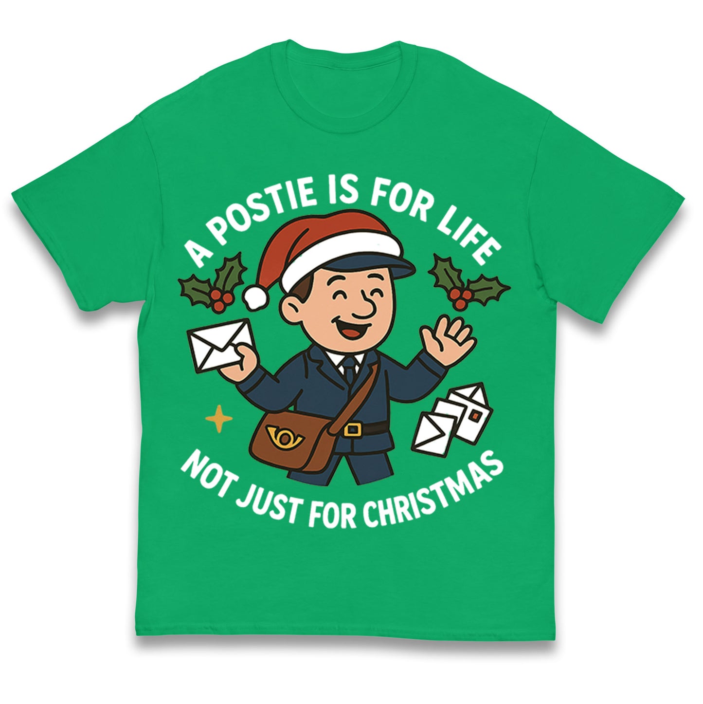 Postie Christmas Kids T Shirt