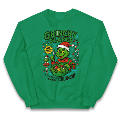 Grinch Christmas Kids Jumper