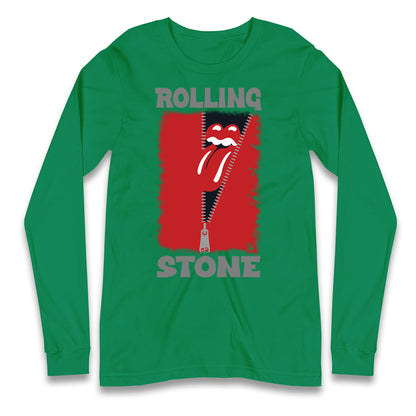 Christmas Rolling Stone Long Sleeve T Shirt