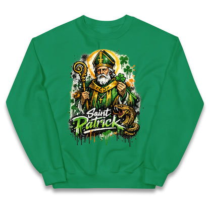 Saint Patrick Ireland Kids Jumper