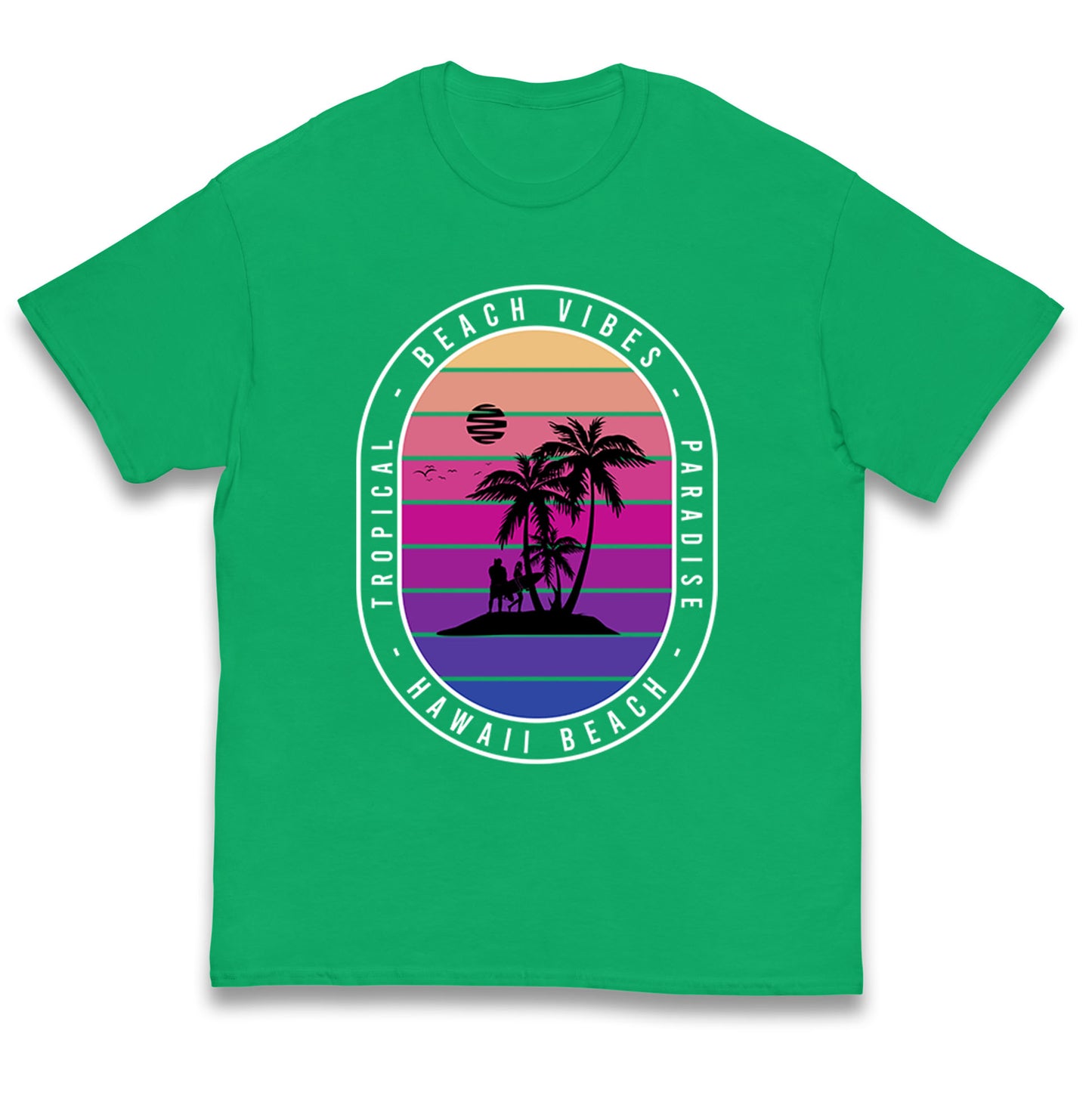 Hawaii Beach Kids T Shirt