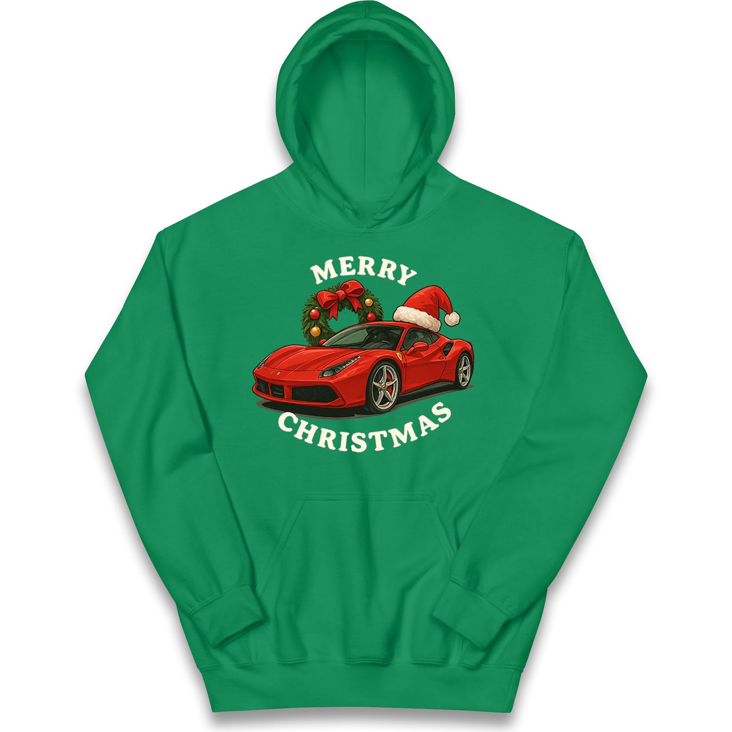 Ferrari Christmas Kids Hoodie
