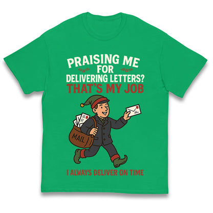 Royal Mail Christmas Kids T Shirt