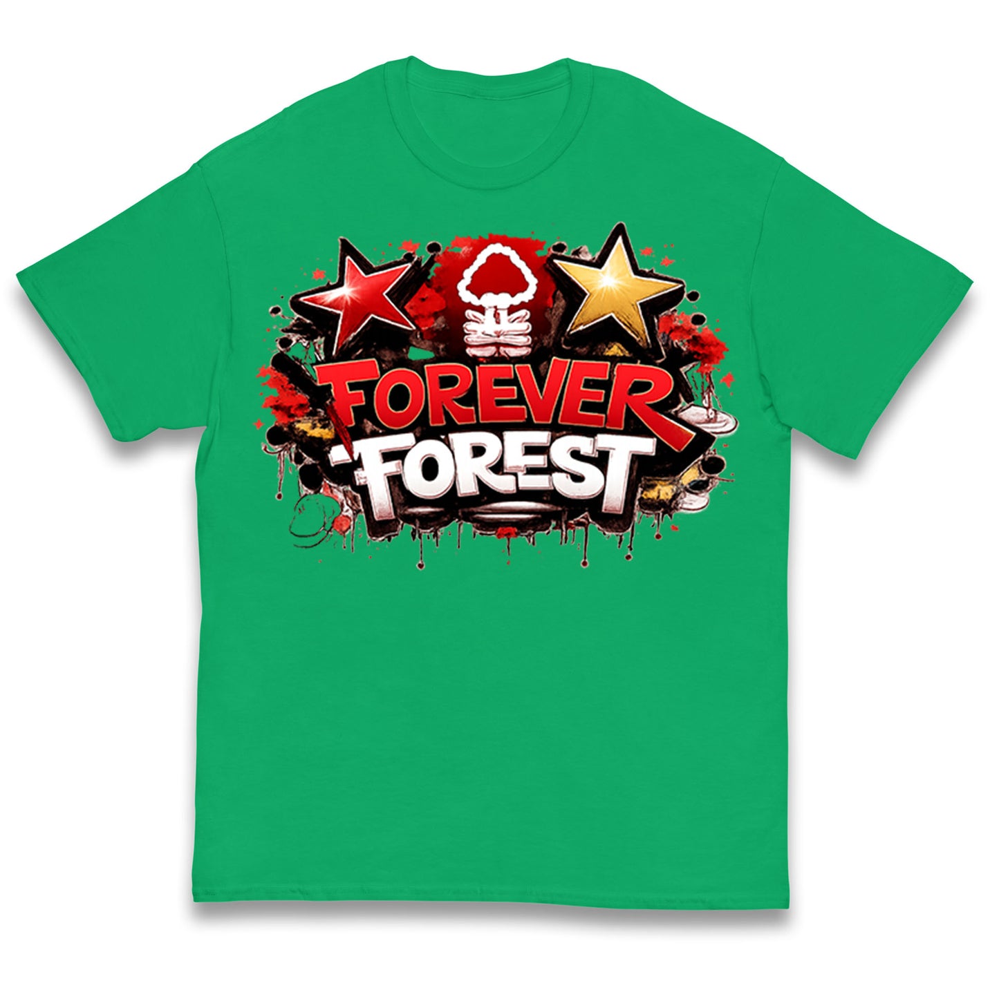 Forever Forest Football Kids T Shirt