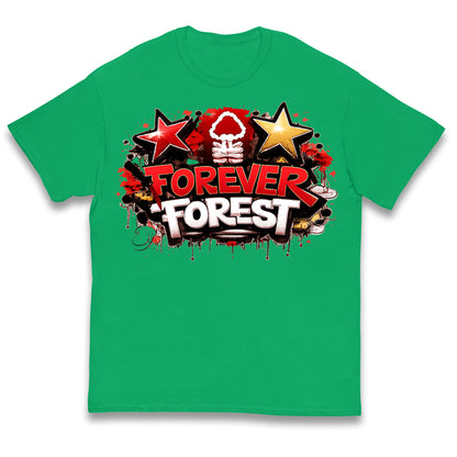 Forever Forest Football Kids T Shirt