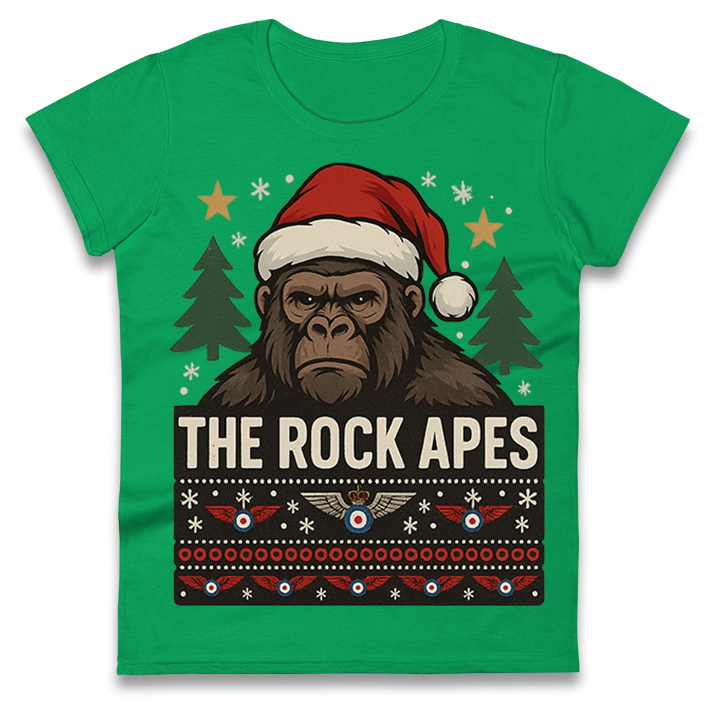 RAF Regiment Christmas Ladies T Shirt