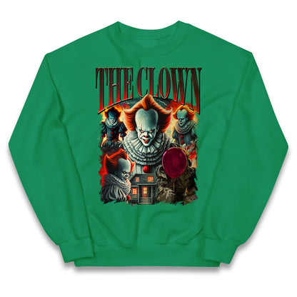 The Clown Halloween Bootleg Kids Jumper