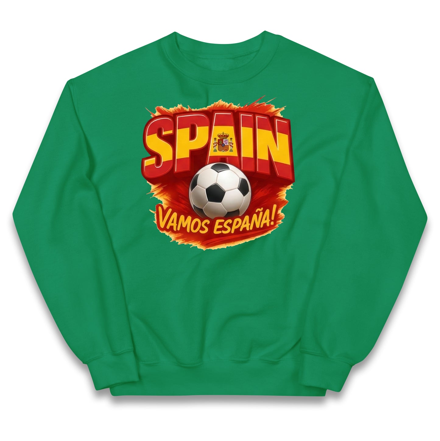 Spain Retro World Cup Kids Jumper