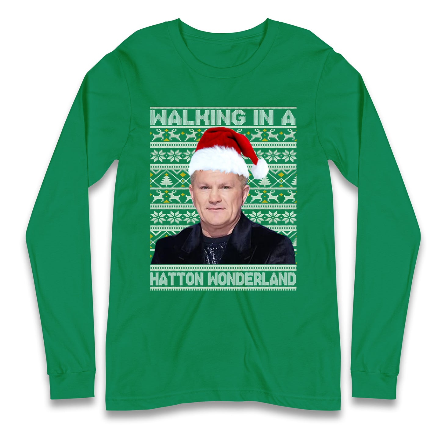 Ricky Hatton Christmas Longsleeve T Shirt
