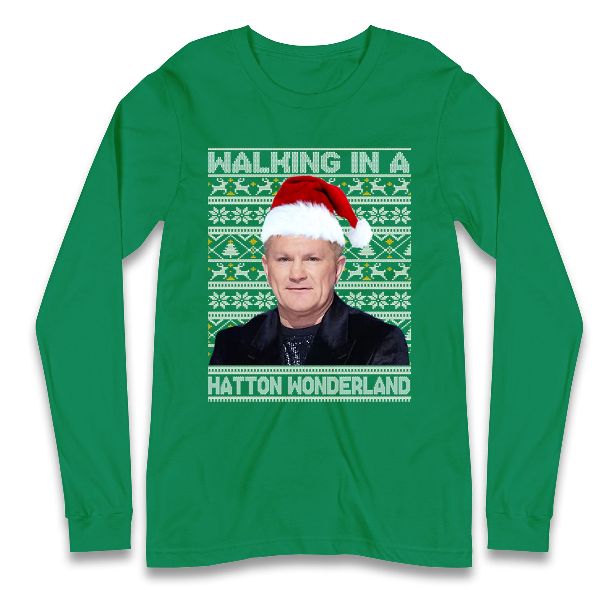 Ricky Hatton Christmas Longsleeve T Shirt