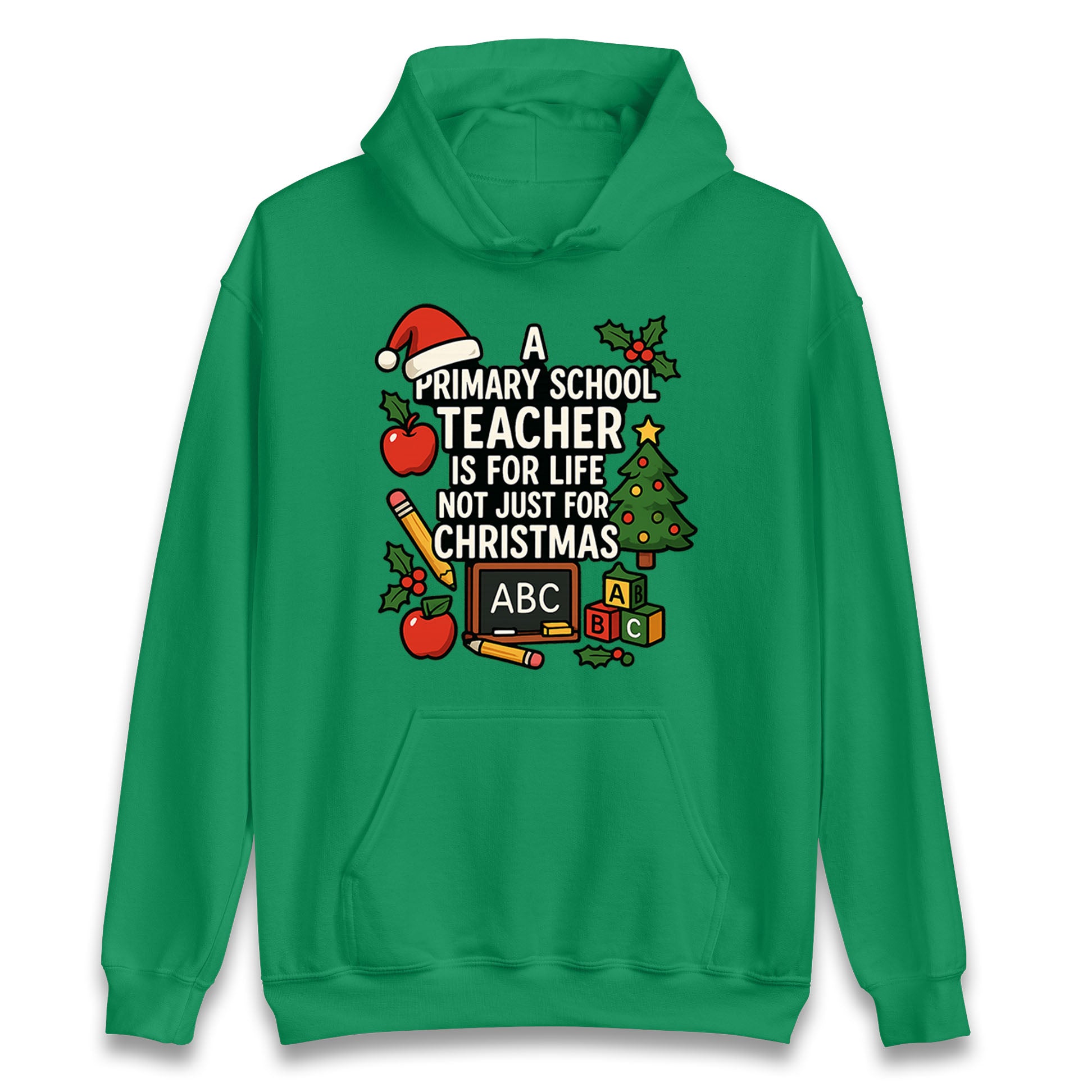 Primary School Teacher Christmas Hoodie