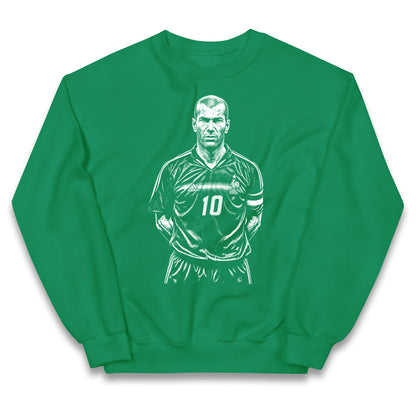 Zidane France 10 Kids Jumper