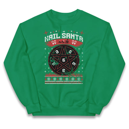Hail Santa Kids Jumper