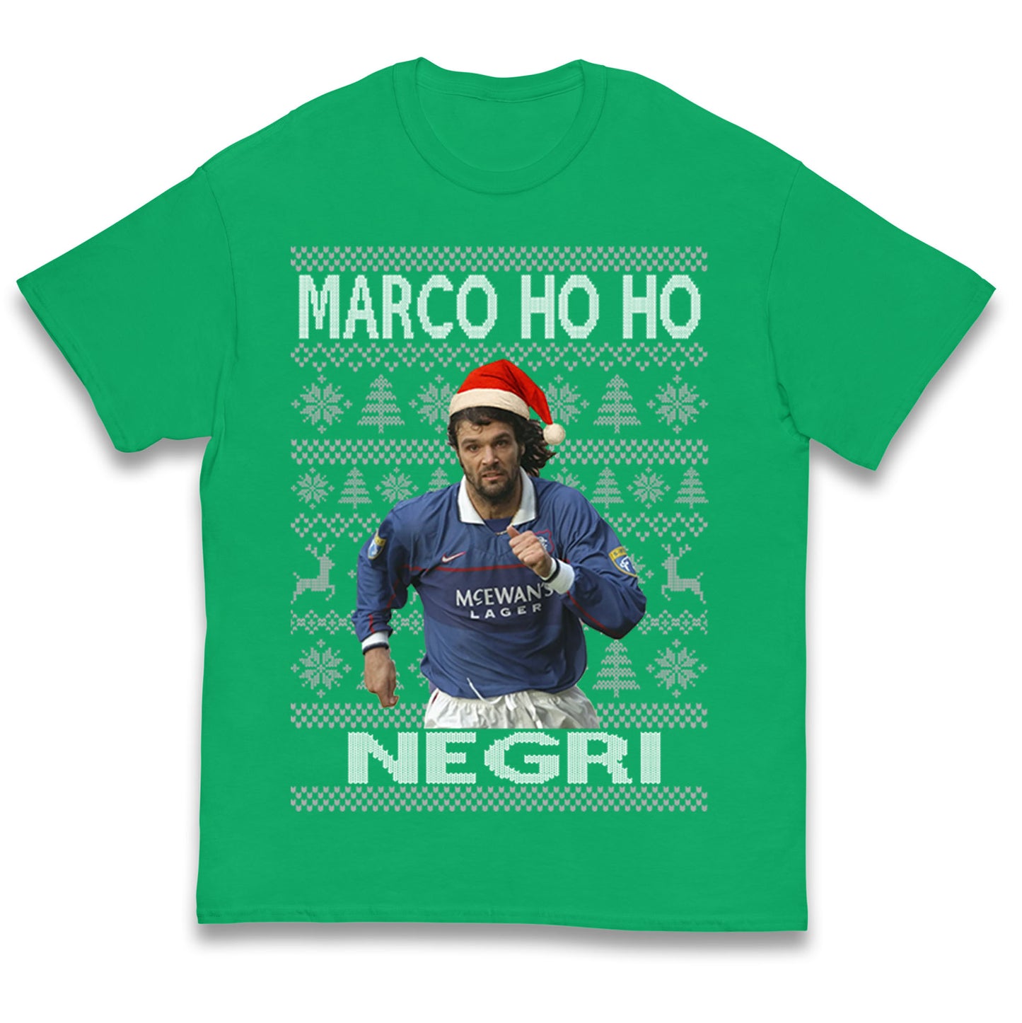 Rangers FC Christmas Kids T Shirt