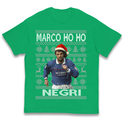 Rangers FC Christmas Kids T Shirt