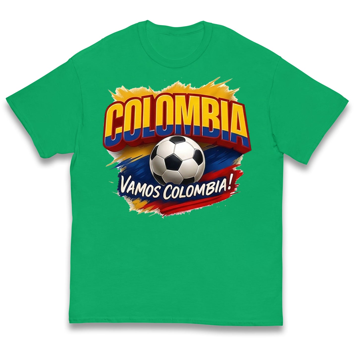 Colombia Retro World Cup Kids T Shirt