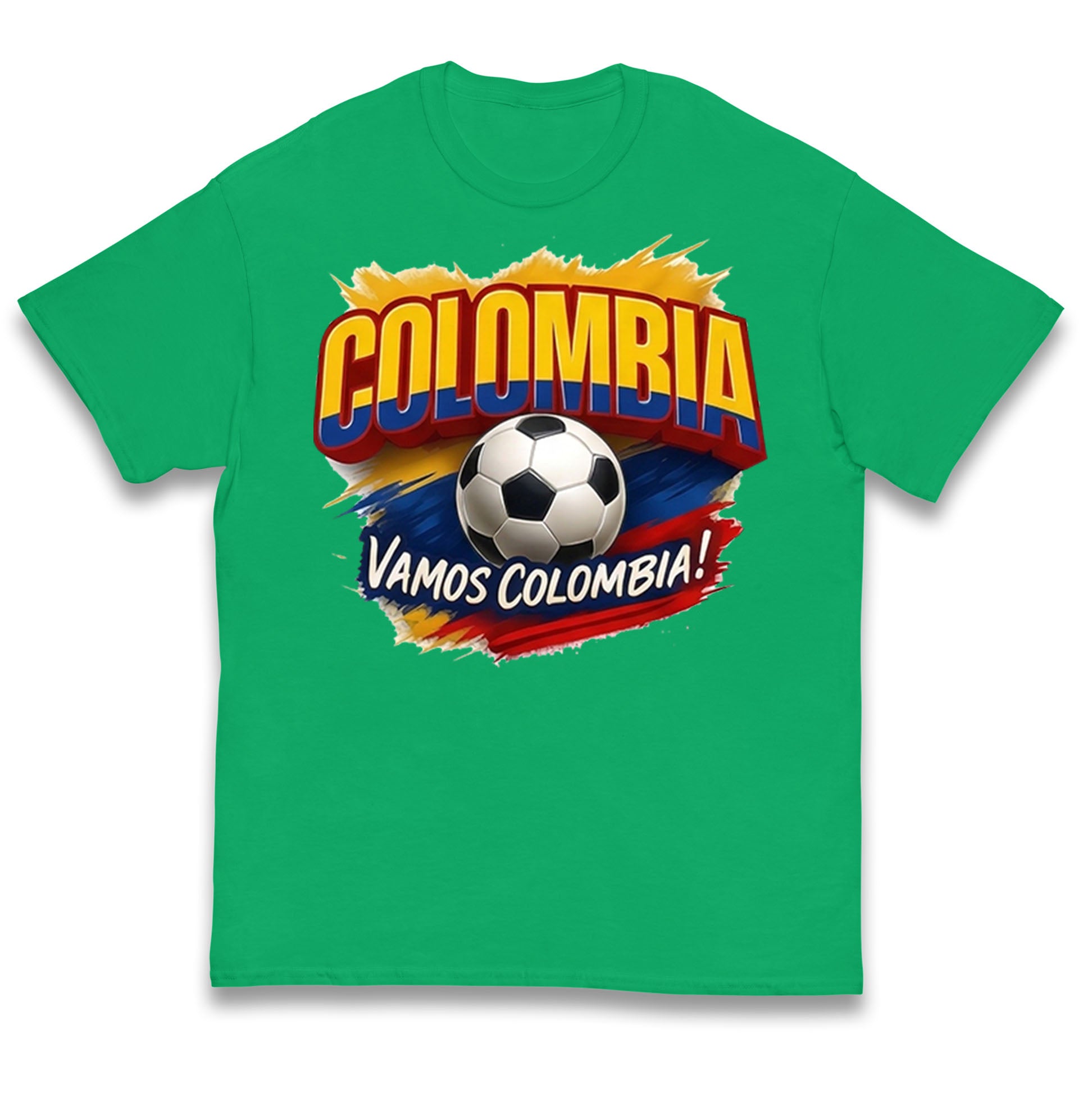Colombia Retro World Cup Kids T Shirt