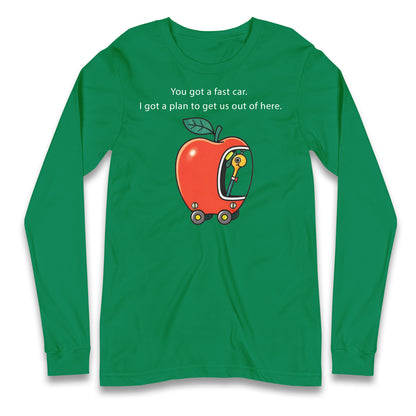 Fast Car Longsleeve T Shirt
