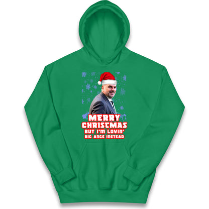 Merry christmas Ange Postecoglou Kids Hoodie