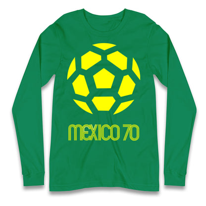 Mexico 1970 World Cup Longsleeve T Shirt
