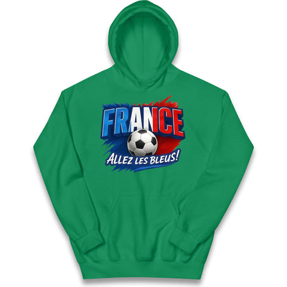 France Retro World Cup Kids Hoodie