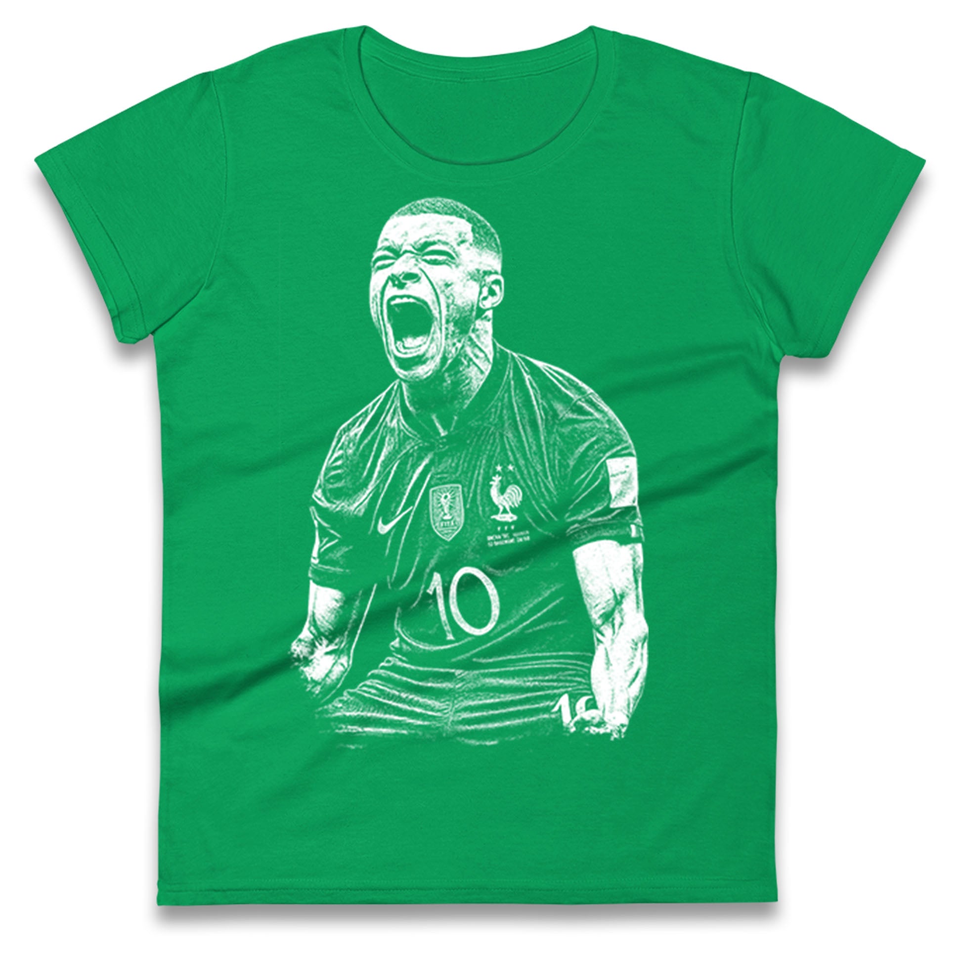  Kylian Footballer Ladies T Shirt