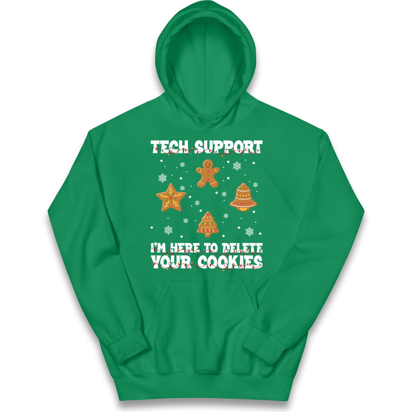 Delete Cookies Kids Hoodie