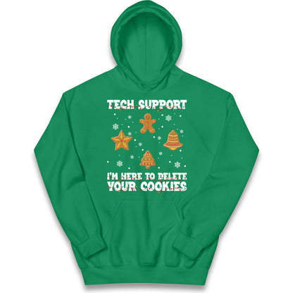 Delete Cookies Kids Hoodie