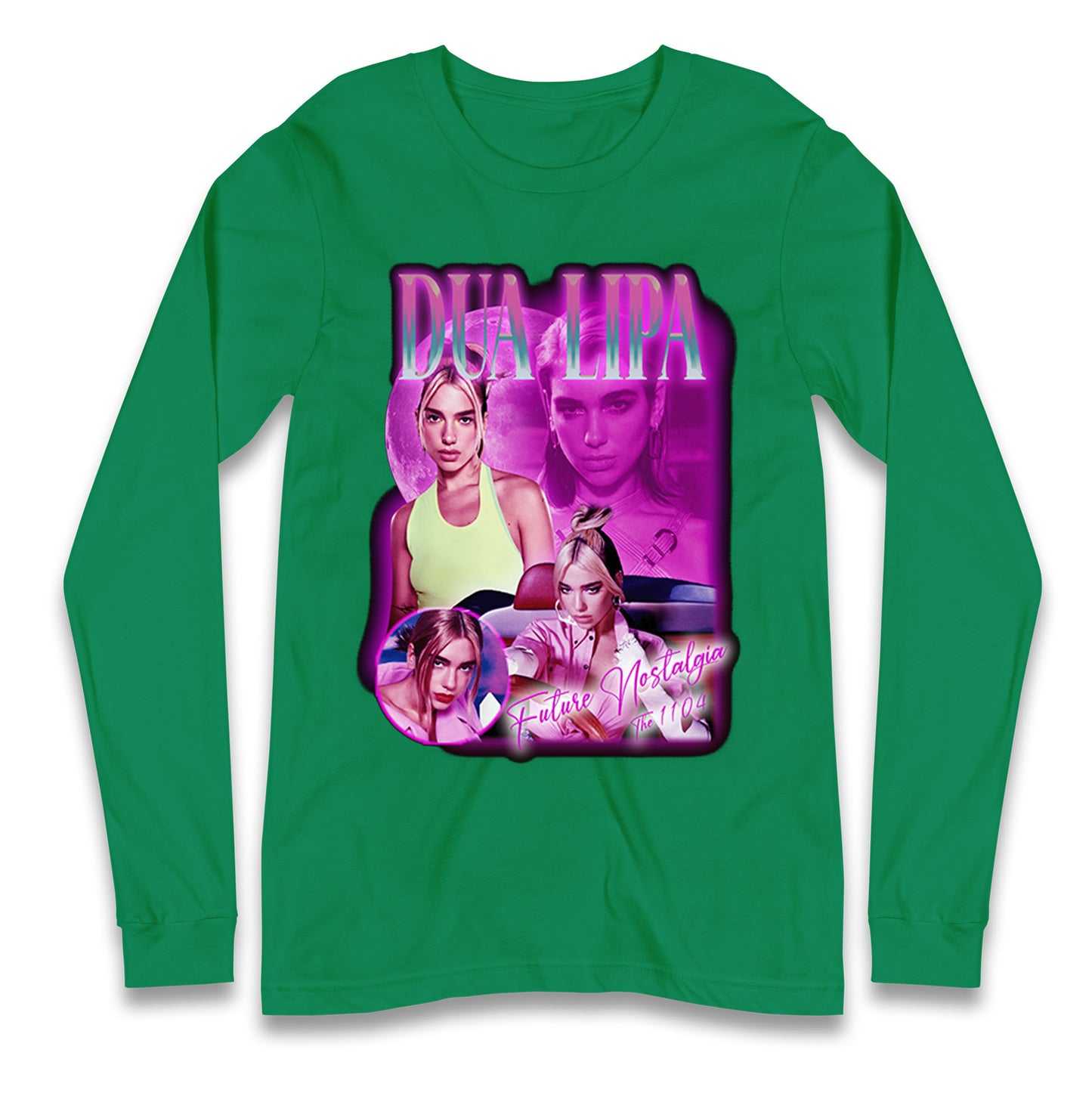 Dua Lipa Future Nostalgia Longsleeve T Shirt