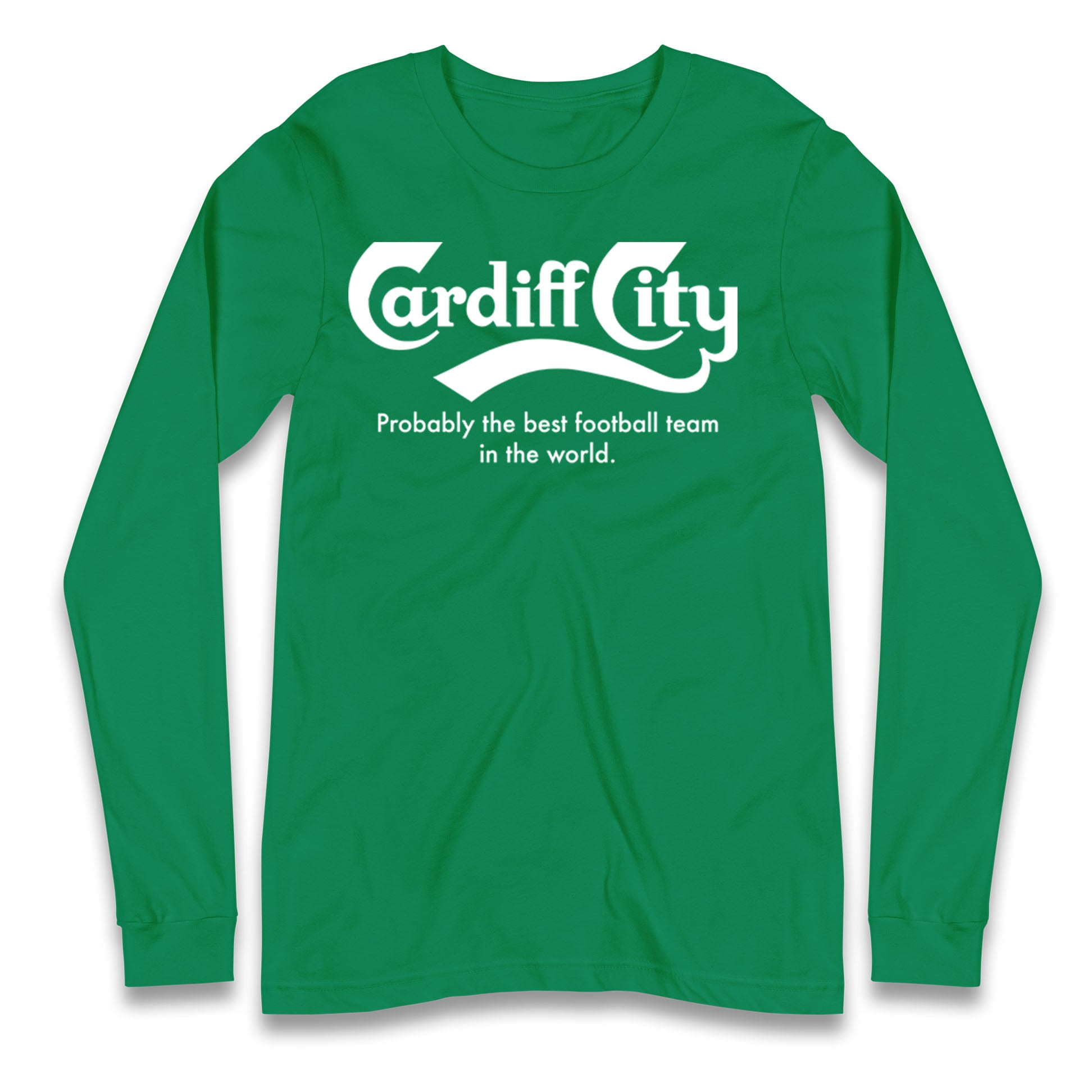 Cardiff City FC Football Longsleeve T Shirt