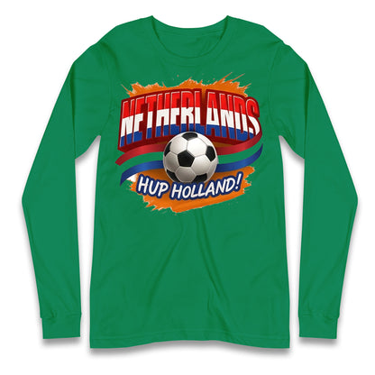 Holland Retro World Cup Longsleeve T Shirt 