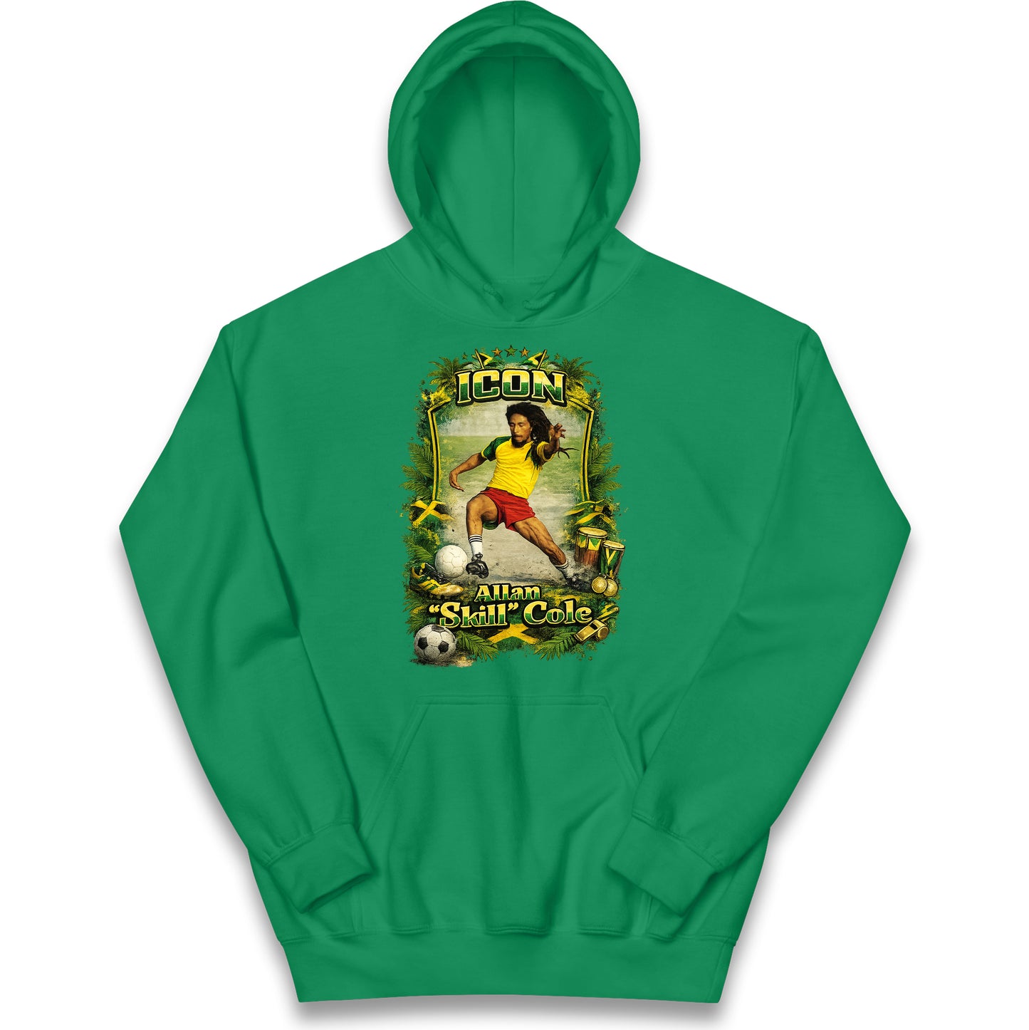 Jamaica Football Kids Hoodie