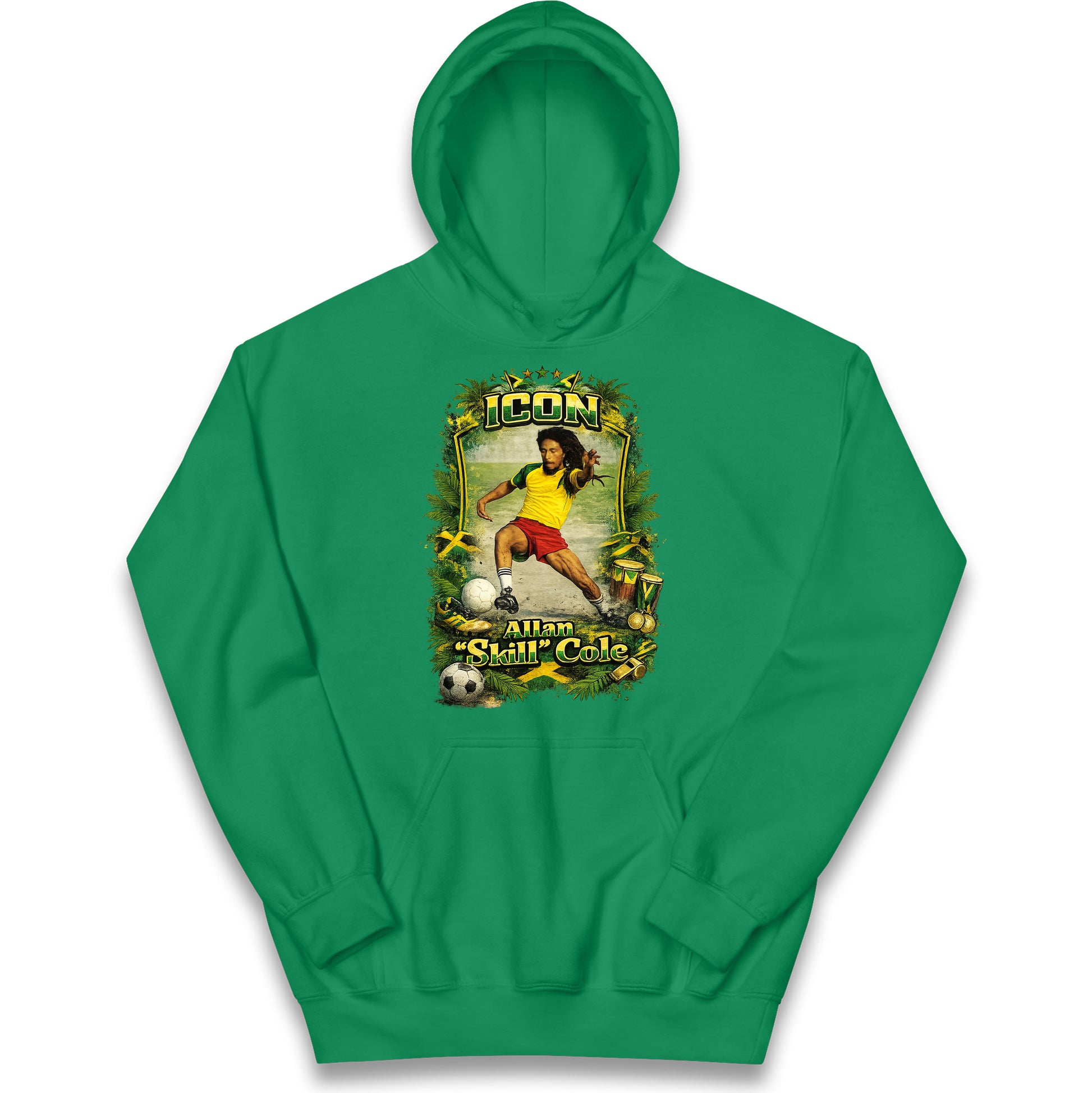 Jamaica Football Kids Hoodie