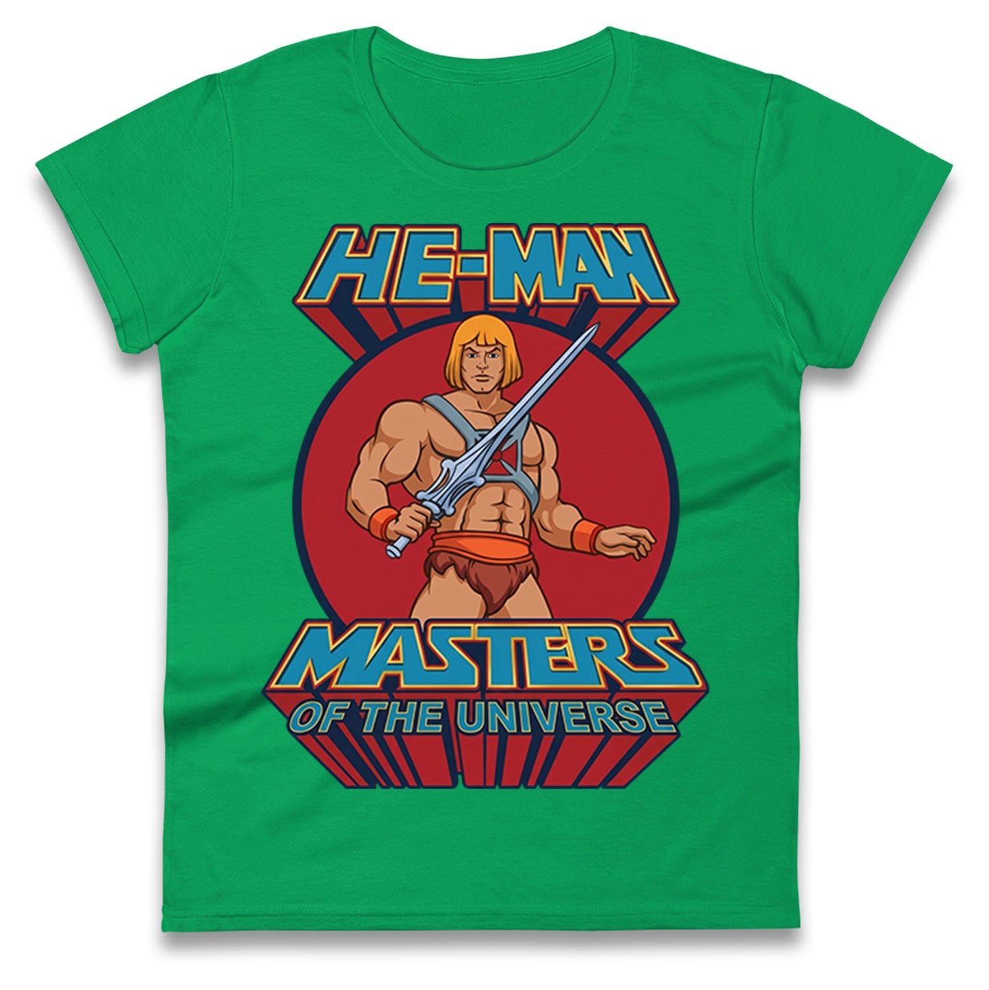 He-Man Anime Ladies T Shirt