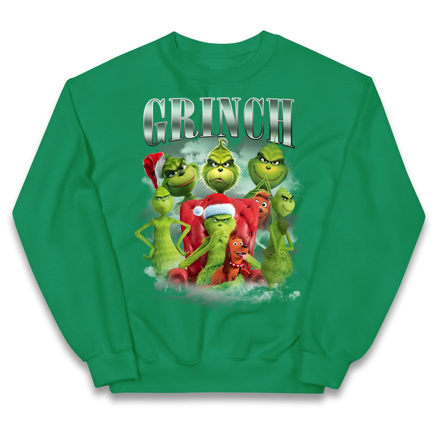 grinch christmas kids jumper