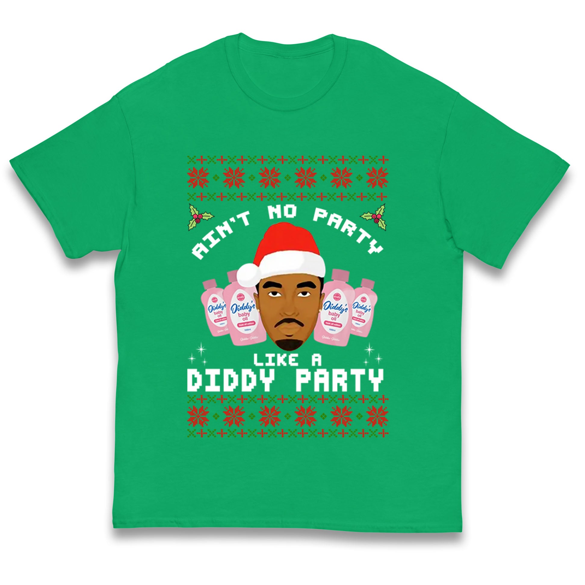 Diddy Christmas Kids T Shirt
