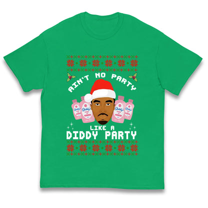 Diddy Christmas Kids T Shirt