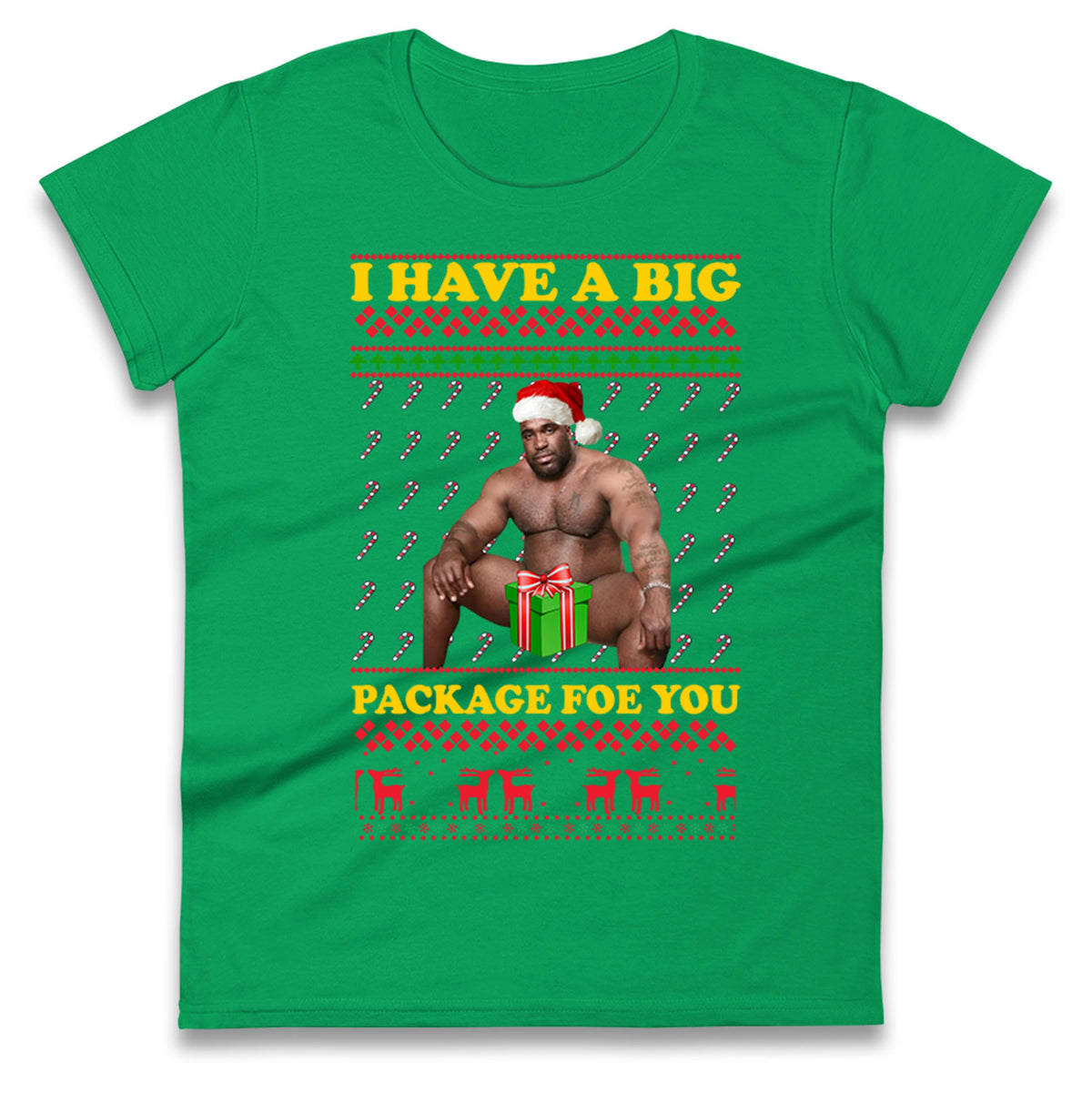 barry wood christmas womens t shirt