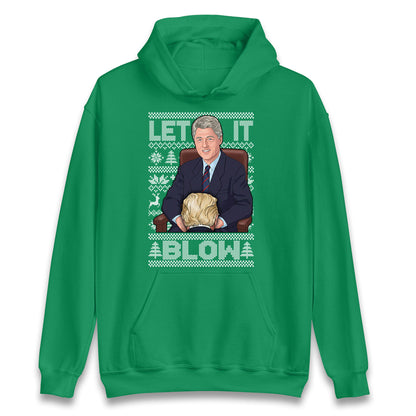 Bill Clinton Christmas Hoodie 