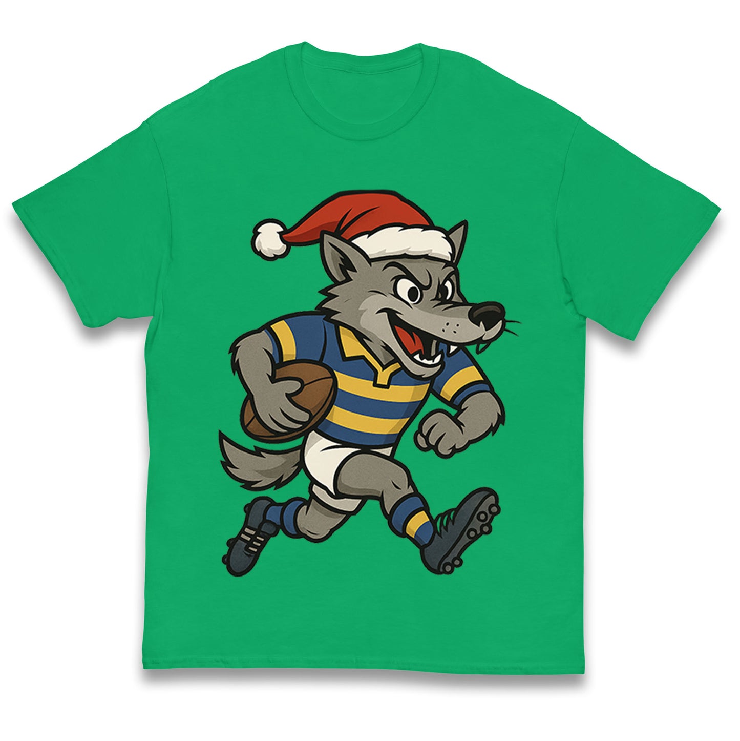 Warrington Wolves Christmas Kids T Shirt