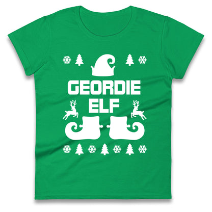 Geordie Christmas Ladies T Shirt