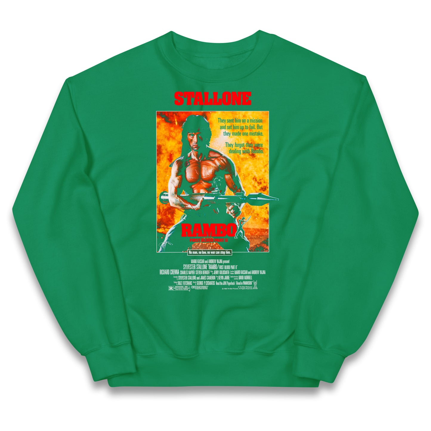 Rambo Movies Kids Jumper