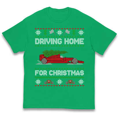 F1 Christmas Kids T Shirt