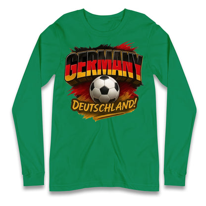 Germany Retro World Cup Longsleeve T Shirt 