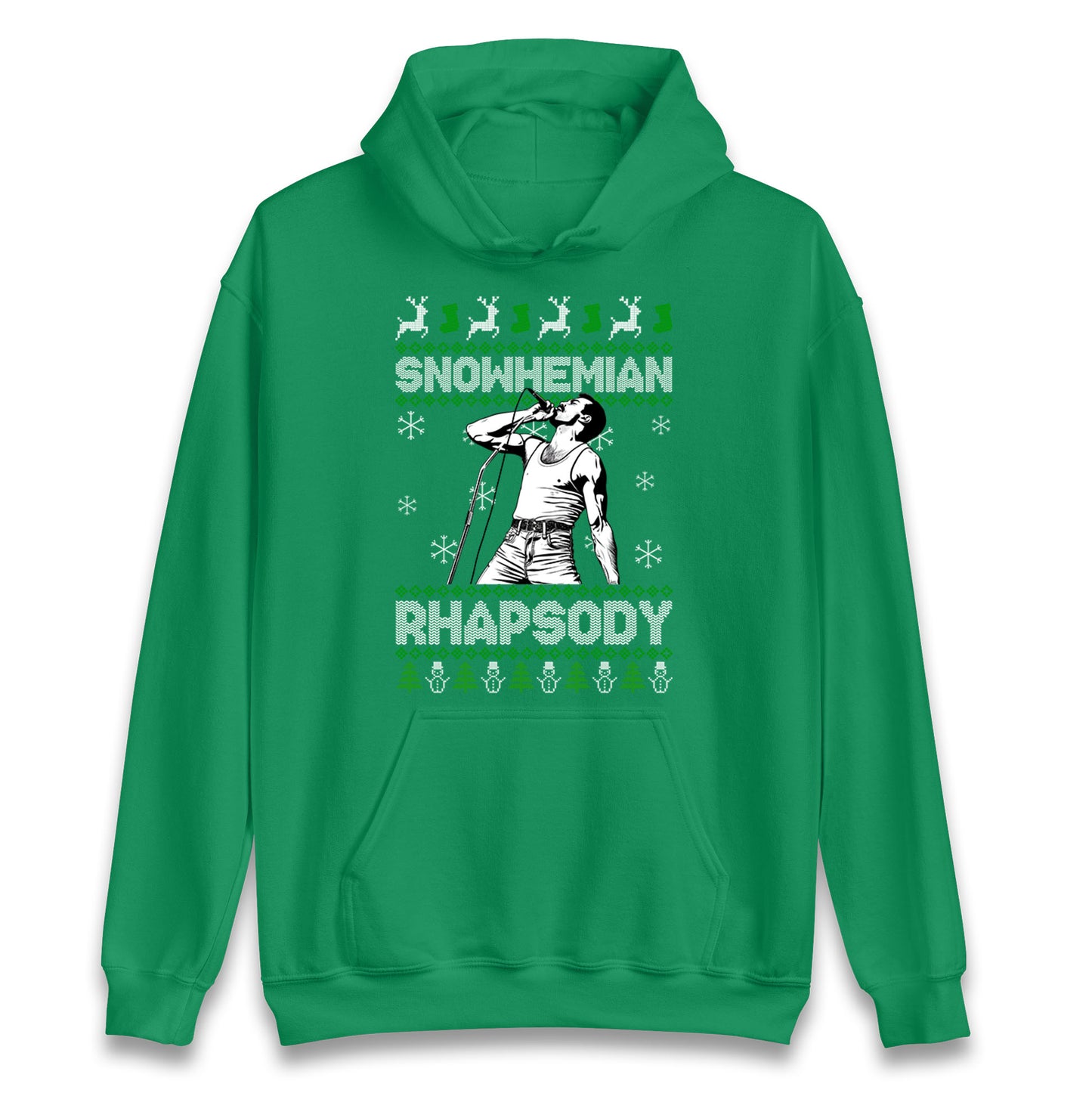 Freddie Mercury Christmas Hoodie