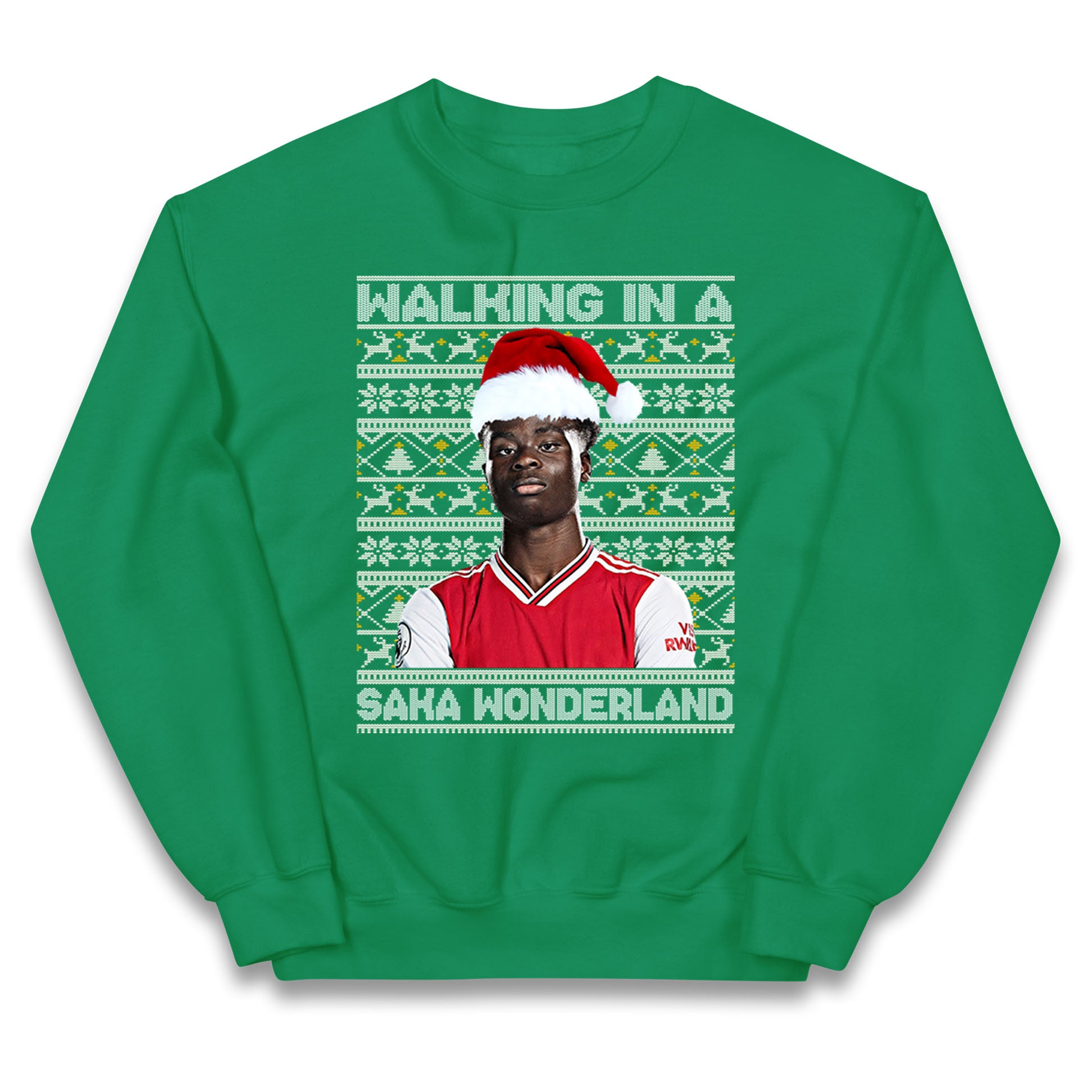 bukayo saka christmas jumper