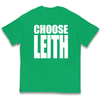 Hibs FC Choose Leith Football Kids T Shirt 