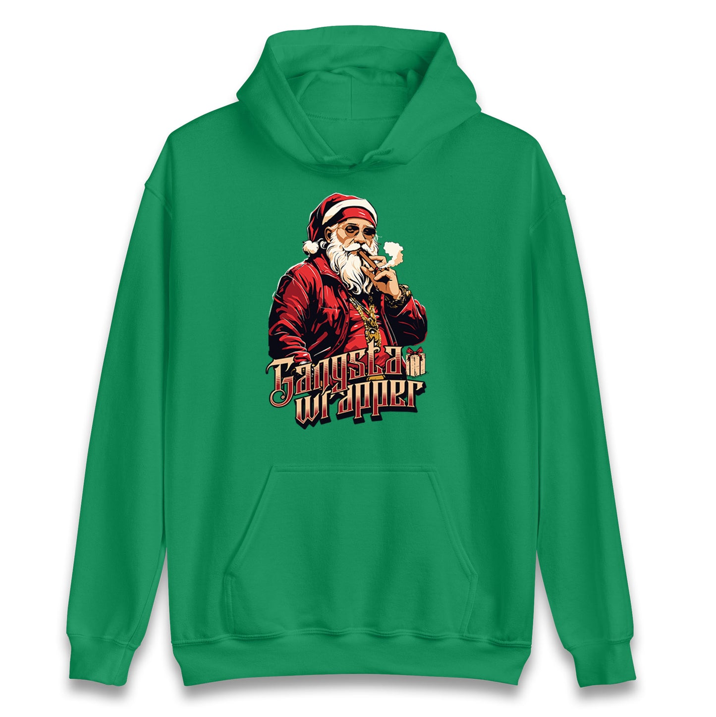 Santa Claus Gangster Hoodie