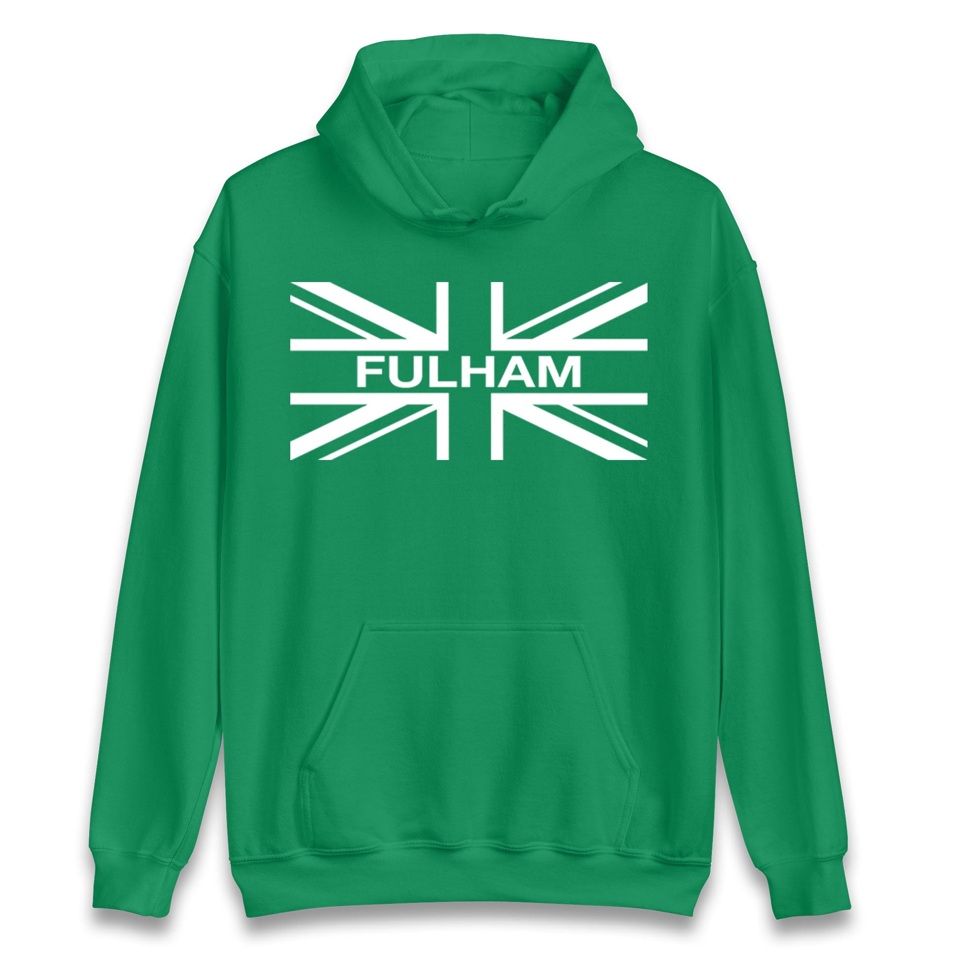 Fulham Football Flag Hoodie