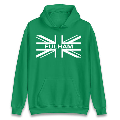 Fulham Football Flag Hoodie